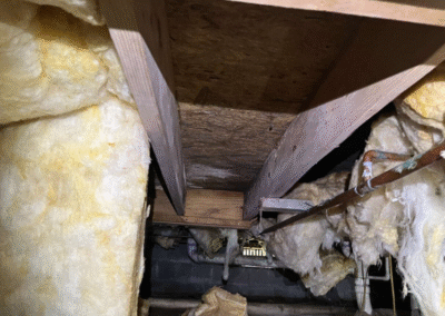 Completed Crawl Space Encapsulation With Hvac Access