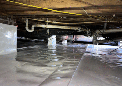 Sump Pump Installation In Crawl Space Encapsulation