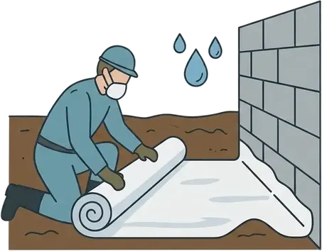 crawl space encapsulation graphics