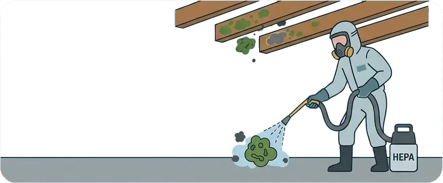 mold remediation graphics